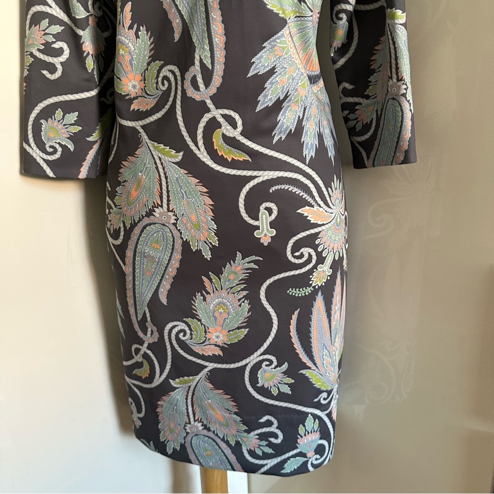 NWOT Gretchen Scott Designs Jersey Everywhere Dress in Plume sz S - Picture 9 of 11